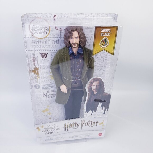 Harry Potter Wizarding World Sirius Black Doll 10-inch Fully Posable Collectible - Picture 1 of 7